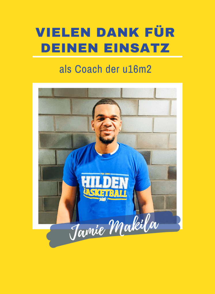 Jamie Makila danke für Deinen Einsatz