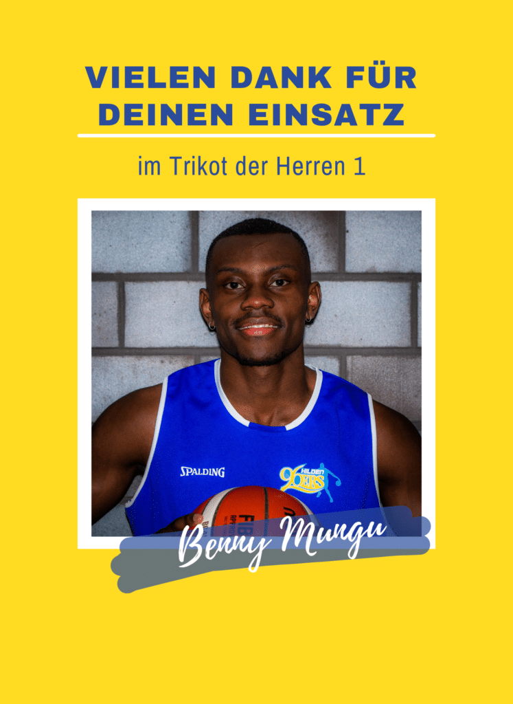 Benny Mungu verlässt die 1. Herren