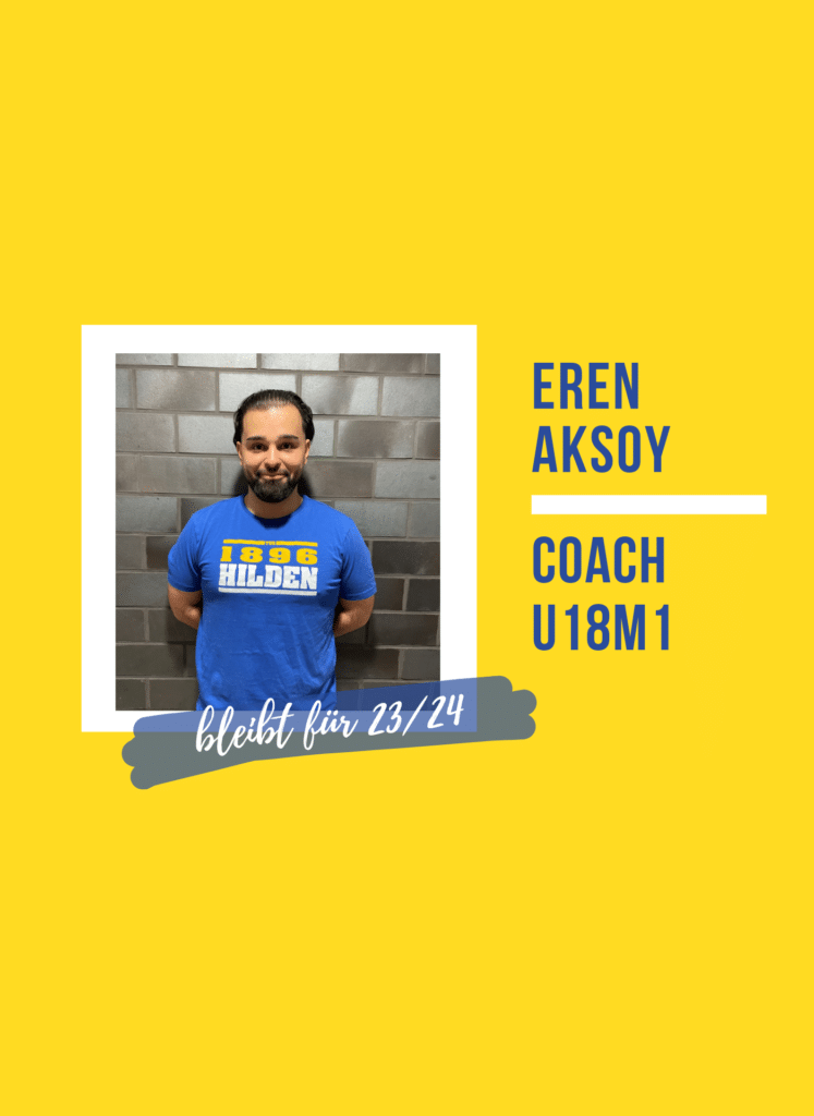 Eren Aksoy bleibt Coach der U18M1