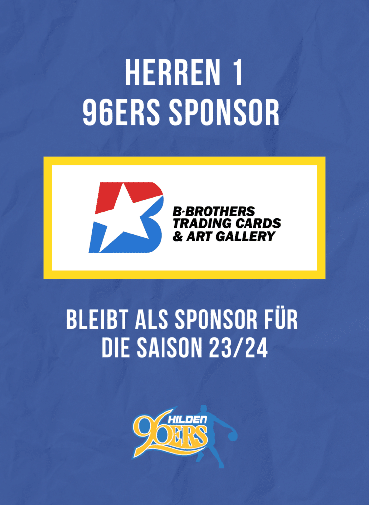 Bbrothers bleibt Sponsor der Herren 1